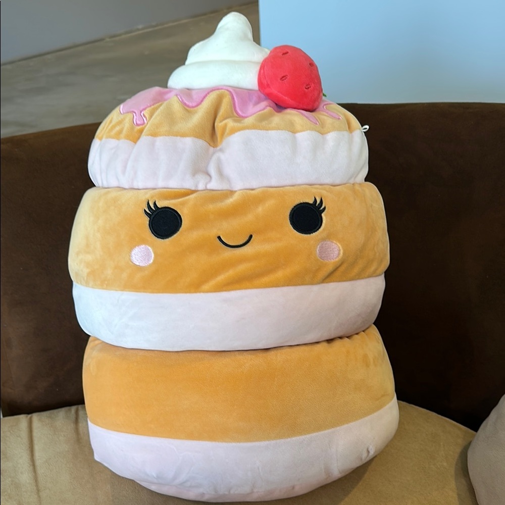 Smiling Dessert Plush Pillow